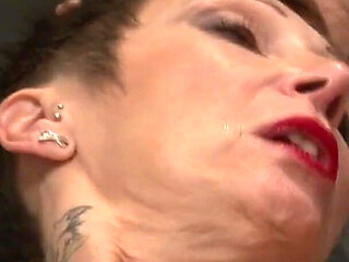 Skinny Cougar Swallows My Cock 6028 1