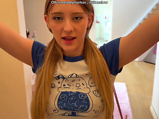 Coffee Date with Melody Marks and Busted a Load on Her