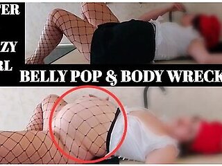 Normal Girls Cook; Shes A Pornstar, Category: Belly Inflation Testing If Her Belly Pops