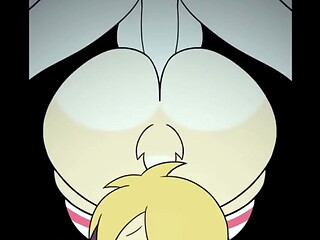 Cute Femboy Dogboi Getting Plapped (Original Artist: zombieray10)