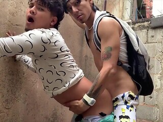 Latino Boss Dominates Submissive Twink