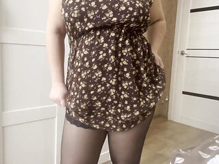 Pantyhose Ripped, Hot JOI