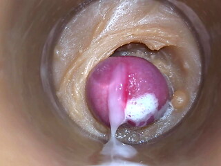 ASMR Deep Pussy Captured Overdose Ejaculation of Sperm 4k