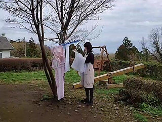 Stepmom Takes in the Laundry