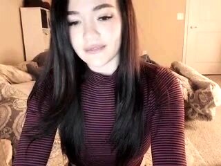 Asian teen ass fucked before cumshot over his dick