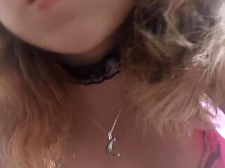 Gentle homemade striptease and wild masturbation. Close-up