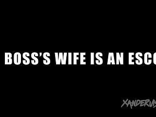 Xander Has a Threesome with Candy Alexa His Boss's Horny Wife!