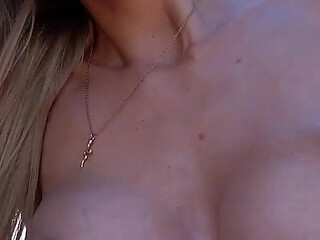 Skinny German Beauty Vivi Vallentine at Risky Outside POV Sex with Stranger