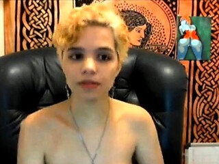 Black Latina MILF Masturbating on Webcam Damn You Cute Pt.