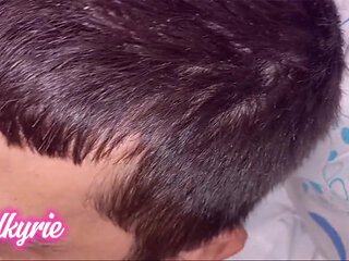 Girlfriend sucks my balls