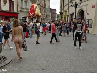 Alena Flashes Tits Publicly
