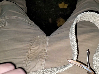 Piss on the parking lot!