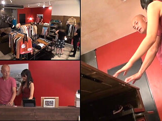 Something Sparks Each Time Their Eyes Meet Inside the Quiet Fashion Shop