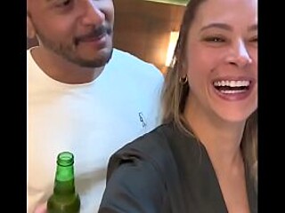Brazilian housewife gets BBC in front of her cuckold husband