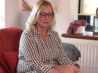 POV : Getting Jerk-Off Instructions and Mutual Masturbation with Your Step-Auntie Katherina