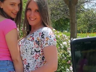 How to catch a thick dick outdoors on a hot summer day