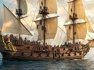 Capture of the Dutch Ship - the Lover's Claim and the Pirate's Double Anal