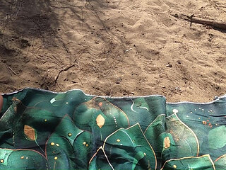 Kinky Couple Big Ass Curvy Nudist Sex in Maspalomas Dunes POV