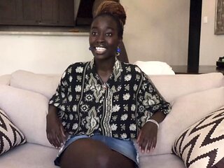 Busty Ebony Bouncing Wild On White Dick