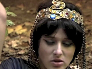 Cleopatra Sucks a Big Cock and Takes It in the Ass