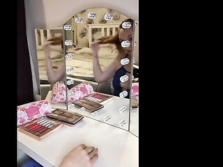 Filthy cock ruins dirty talking slut's ass