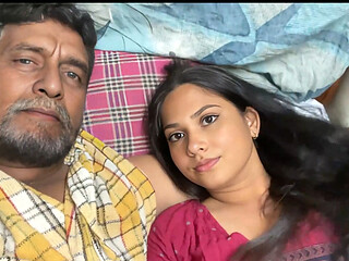 Busty babe helps her Horny Step Grandpa and playing with Huge Fat Cock