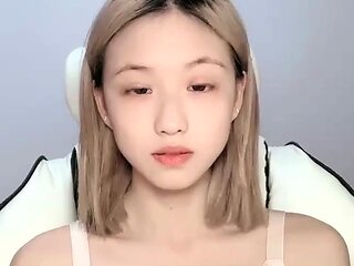 Asian small tit girl masturbating