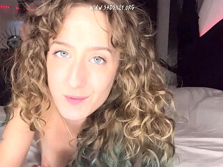 Hot French Teen JOI Countdown - Cum Twice for Me POV