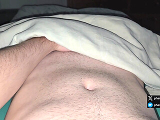 Couldn't Lie Still, Was Too Hard - Had to Jerk Off Quietly