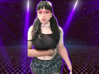 Vania the party girl gets down with her favorite toys