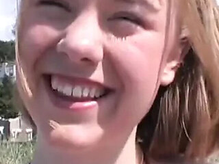 90s Hairy Teen Girl Shows Bushy Pubes Then Gets Pussy Poked