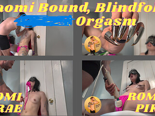 Naomi Bound Blindfold Orgasm 4K