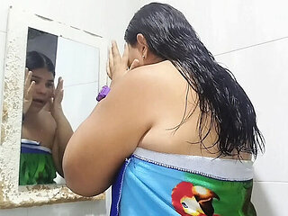 Disgusting Stepdad Fucks Me Hard in Bathroom Then Bedroom - Amateur Latina Big Ass Deep Throat Rough Sex