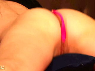 Watch what happens when she starts feeling playful