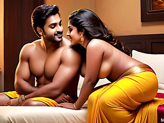 Desi bhabhi with husband's friend