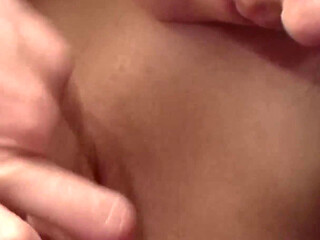 New Panties Try on Ends in Pussy Licking - Roommates Finger and 69 on the Couch