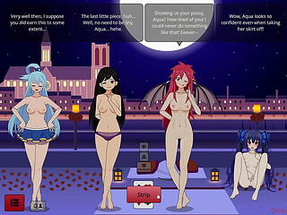 Strip Poker with Aqua, Mari &amp_ Noire Gets Out of Hand&mdash_Ends in a Heated Show Preview