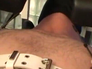 Sex toys and guy hand penetrated in ass