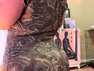 Sundress Try on with a Little Booty Shaking