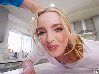 Maid Gets Down And Dirty