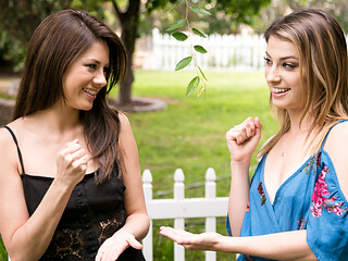Friendly girls learn that both have feelings for each other