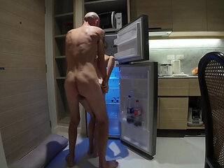 We Fuck in Front of the Fridge to Cool off After a Hot Day
