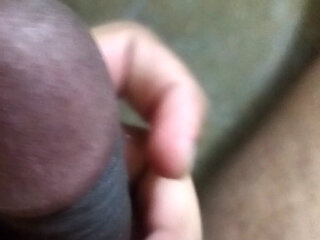 Masterbate big black cock