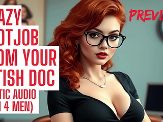 Hot psychiatrist uncovers your foot fetish (Audio Porn)