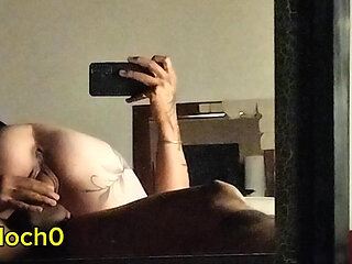 Sex Seen in a Mirror, the Reflection of Her Ass and My Cock Is Really Exciting