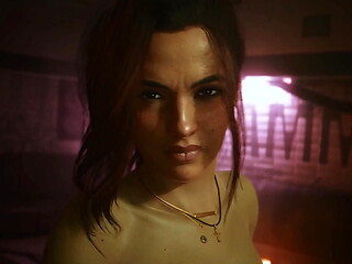 Claire Russel - Hammer Club Sex Scene (Cyberpunk 2077 In-game Ultra Settings)