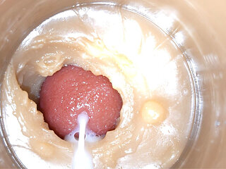 Camera 4K in Anal Cervix POV, Tiny Cucked by Giant ''couple'', Cum in Anal and Creampie - Asmr