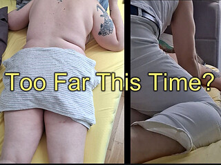 My Husband Suprised Me with a Massage but the Masseur Bred Me Raw Instead