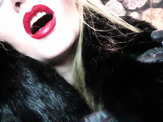 Fur and Nylon Stockings