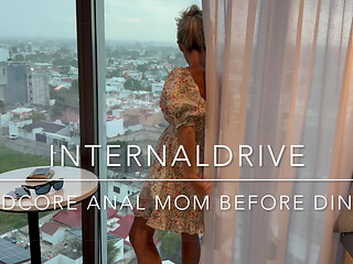 Hardcore Anal Stepmom Before Dinner